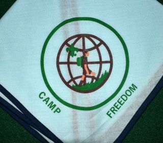 Boy Scout Camp Neckerchief - Camp Freedom