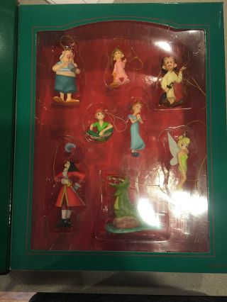 Disney Storybook Ornament Set Of 8 Peter Pan