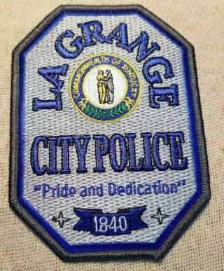 Ky La Grange Kentucky City Police Patch