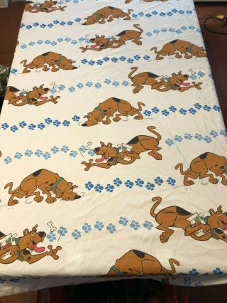 Scooby Doo Twin Fitted Sheet Vintage 80 