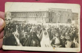 Hanging Execution In Iraq Postcard Real Photographic Rp 1920s