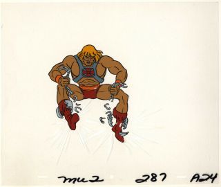 He - Man Masters Of The Universe Animation Art He - Man Cel