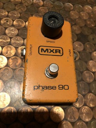 Vintage Mxr Phase 90 Guitar Effects Pedal