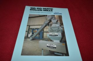 A.  O.  Smith Harvestore Wa - Ro - Matic Roller Mills Dealer 