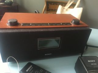 Vintage Sony Hd Radio/alarm Xdr - S3hd Remote