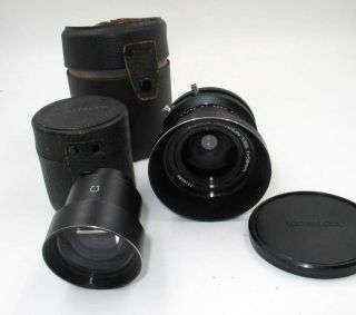Vintage Konica Hexagon 58mm F5.  6 Wa Lens & Finder For Koni - Omega Rapid No Res.