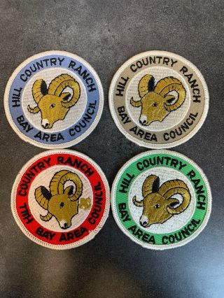 4 Older Hill Country Ranch Patches Bay Area Council Bsa