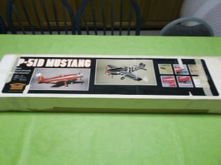 Vintage House Of Balsa P - 51d " Mustang " Sport Standoff Scale Balsa Kit