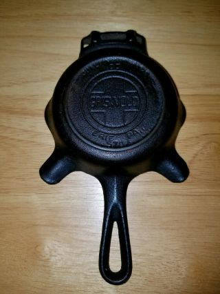 Griswold 00 Ashtray 570 Quality Ware Cast Iron Vintage