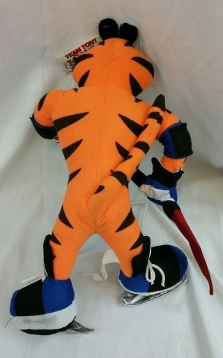Kelloggs Tony the Tiger Hockey Player Frosted Flakes plush toy 3
