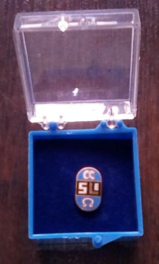 Space Industry " The Society Of Logistics Engineers 1966 - 1991 25 Years " Pin