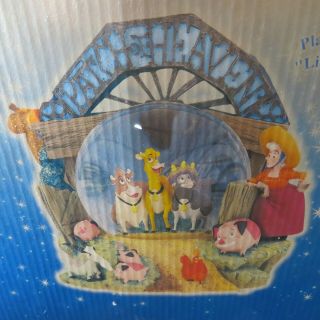Disney Store - Home On The Range Musical Snow - Globe Little Patch Of Heaven Boxed 2