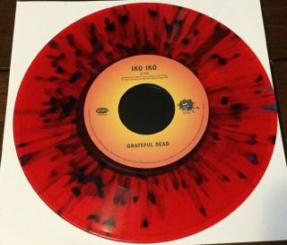 Grateful Dead Dr.  John Dixie Cups Rsd 2013 45 Iko Iko Like Colored Vinyl
