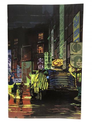 Blade Runner 2019 Syd Mead Variant Set 1 - 4 (plus Exclusive 1 Bw Variant)