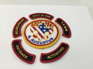 2001 National Scout Jamboree Patch And Segments