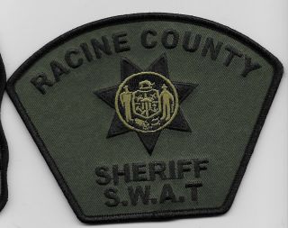 Swat Srt Racine County Sheriff State Wisconsin Wi Subdued