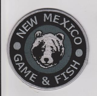 Mexico Game & Fish Game Warden Police Patch