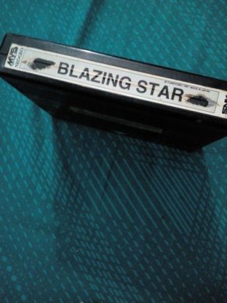 Blazing Star Mvs Cart Neo Geo Snk