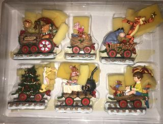 Winnie - The - Pooh Express Christmas Train - Disney – 6 Piece Set