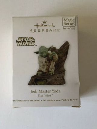 2011 Hallmark Keepsake Star Wars Jedi Master Yoda