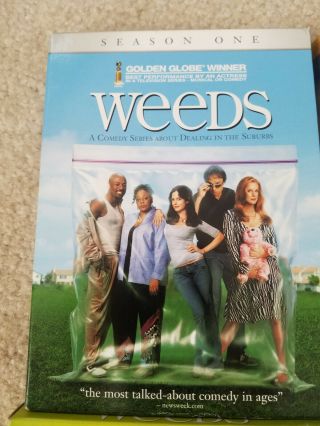 Dvd Weeds Complete Series Season 1 - 8 1 2 3 4 5 6 7 8 Pot Mary Louise Parker Sexy