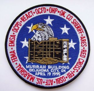 Commemorative Patch: 1995 Oklahoma City Bombing Response - Murrah Building