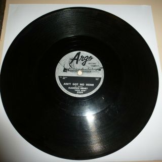 Rock & Roll 78 Rpm Record - Clarence (frog Man) Henry - Argo 5259