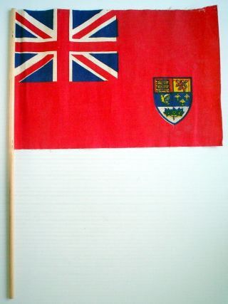 Old Canadian Flag Ancien Drapeau Canadien