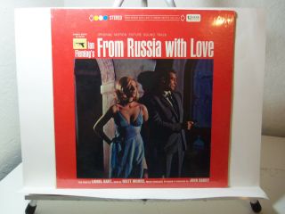 Lp James Bond Soundtrack From Russia With Love Sean Connery Uas 5114