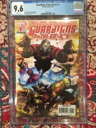 Guardians Of The Galaxy 1 (2008) Cgc 9.  6 1st Appearance Of The Mcu Gotg Team
