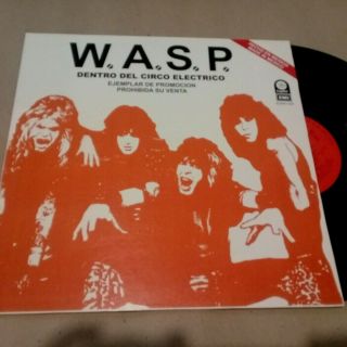 Wasp - Inside The Electric Circus - Lp Mexico Promotional Cover Ps - Capitol