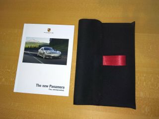 Porsche Sales Brochure " The Panamera " - Chassis G1 (970)