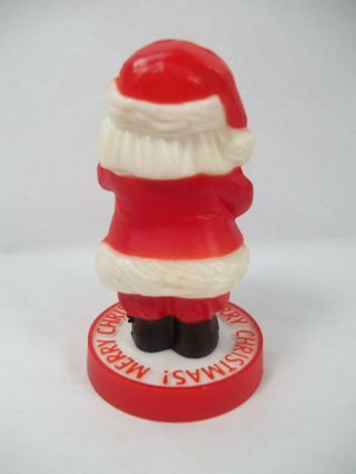 Hallmark Merry Miniatures Christmas 1975 Santa with Candy Canes 2