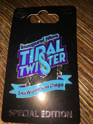 Seaworld Pin - On Card
