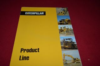 Caterpillar Product Line Buyers Guide For 1994 Dealer Brochure Dcpa8