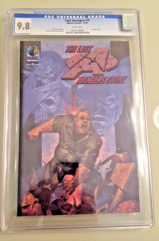 Last Avengers 1 & 2 (the Last Avengers Story) - Cgc 9.  8 - White Pages