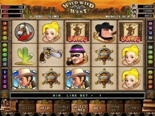 Wild Wild West Igs - Vga 25 Liner Cherry Master Game Board Casino