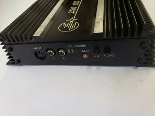 Old School Orion Moon And Stars 250 SX Audio Amp,  Digital Reference,  Vintage 2