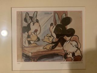 Disney Story Sketch Minnie Mouse Mickeys Surprise Party 1939 Scene 12