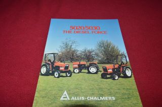 Allis Chalmers 5020 5030 Tractor Dealer 