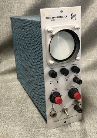 Vintage Tektronix Type 360 Indicator 160 Oscilloscope Scope