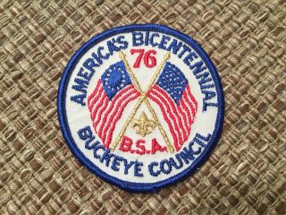 Buckeye Council Old Bicentennial Cp Boy Scout Patch