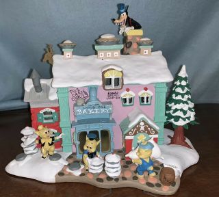 Disney’s Winter Wonderland Series,  The Three Little Pigs Bakery By Danbury