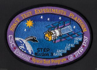 Step Mission 3 Trw Hercules Usaf Dod Space Test Program Satellite Launch Patch