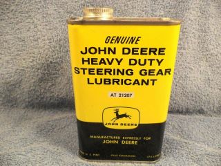 John Deere Heavy Duty Steering Gear 1 Pint Motor Oil Can