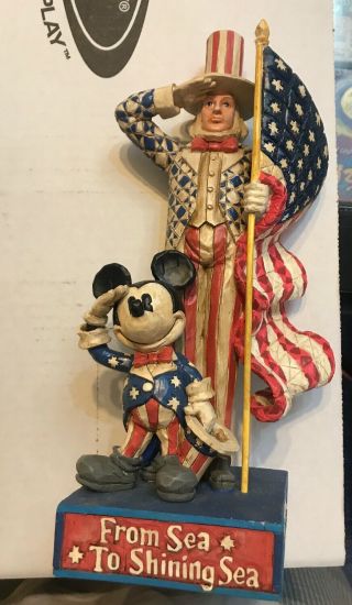 Disney Jim Shore American Originals Mickey Mouse 2005 Statue Figurine