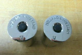 Holland & Holland 12 Bore Nickel Plated Snap Caps,  Fine