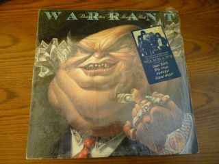 Warrant - Dirty Rotten Filthy Sticking Rich Lp - Columbia Records C 44383