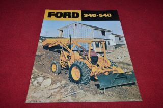 Ford 340 540 Industrial Tractor Dealer 