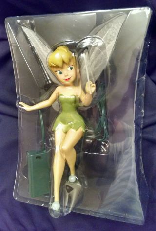 2008 TINKERBELL CHRISTMAS TREE TOPPER DISNEY STORE EXCLUSIVE WINGS LIGHT UP 2